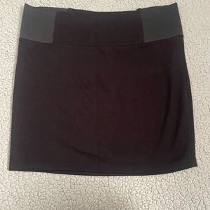 Black pencil skirt